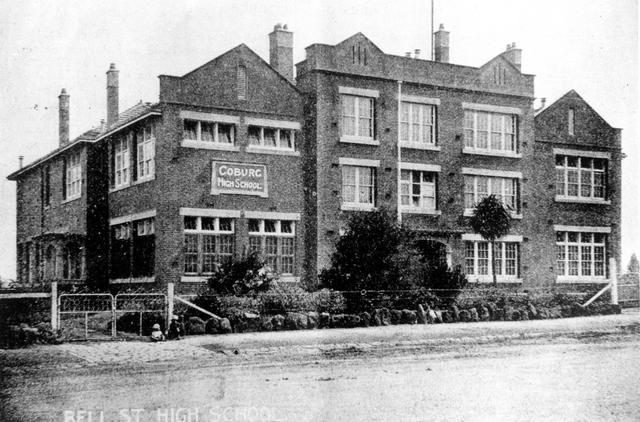 Coburg high school 1916 