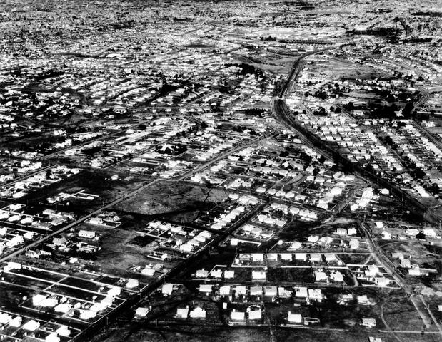 aerial view of Pascoe Vale