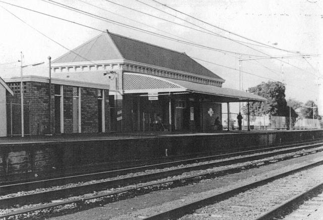 Coburg railway station 1888