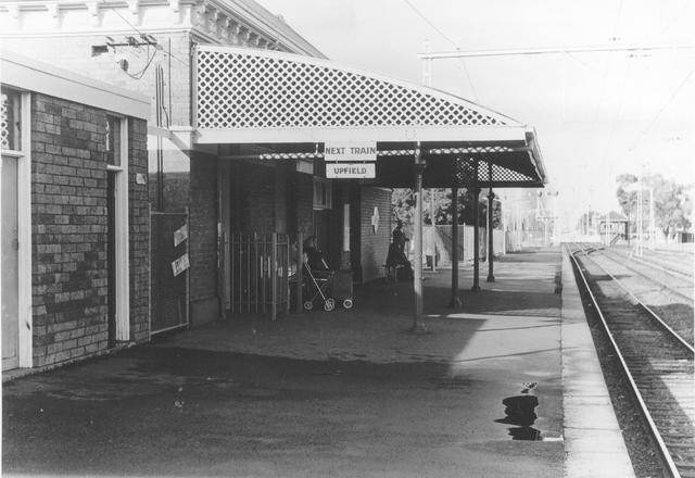 Coburg railway station 1888