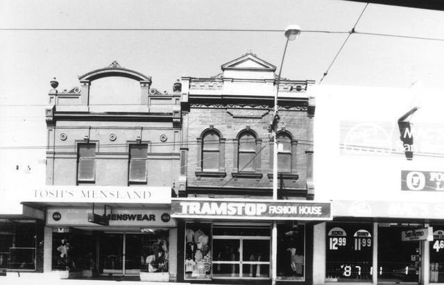 Toshs Mensland, Tramstop fashions , Macs San Remo liquor store 