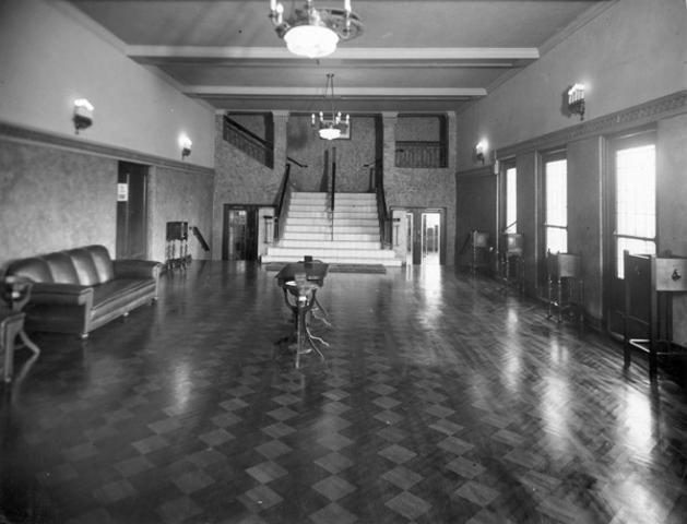 Foyer of Coburg Town Hall