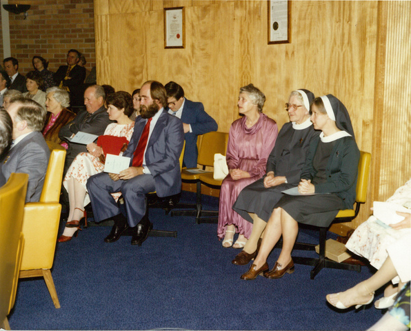 Two nuns in the public gallery at a City of Altona Council meeting