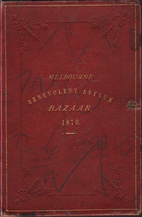 Melbourne Benevolent Asylum 1870