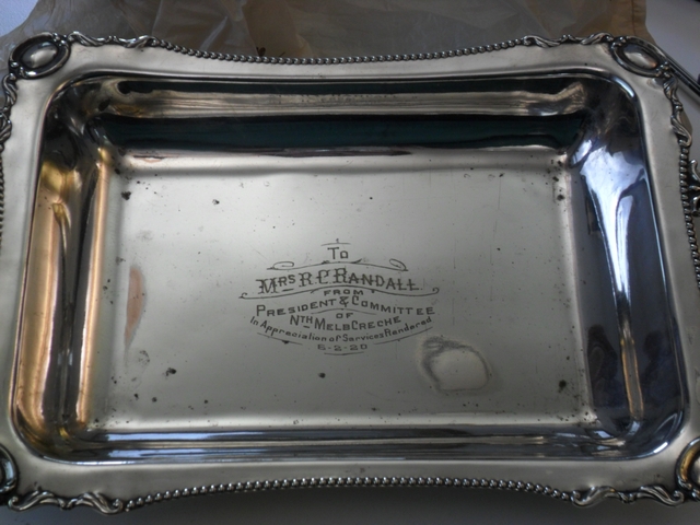 Presentation tea tray