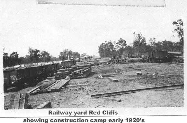 Railway yard, Red Cliffs, Mildura.