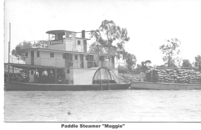 Paddle Steamer 'Maggie', Mildura.