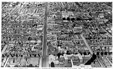 Aerial Panorama over Prahran, Melbourne, Vic.