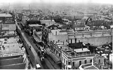 [view of Prahran, looking north, taken from the town hall]