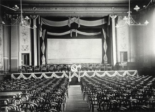 The main hall, Fitzroy Town Hall.