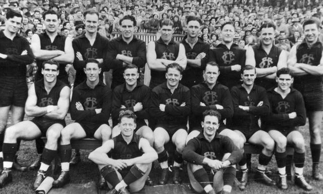 Fitzroy Football Club Team.