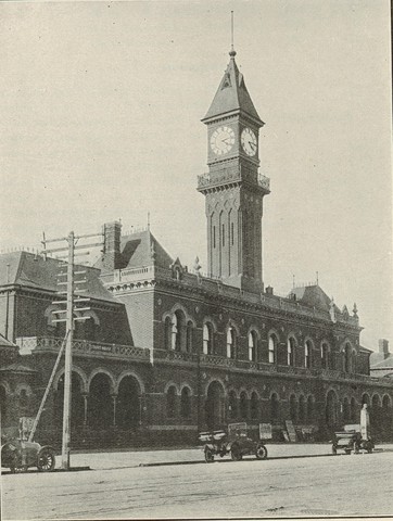 Richmond Town Hall, original building