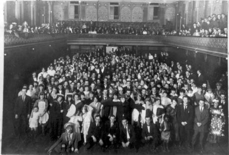 Fancy dress ball at the Collingwood Town Hall